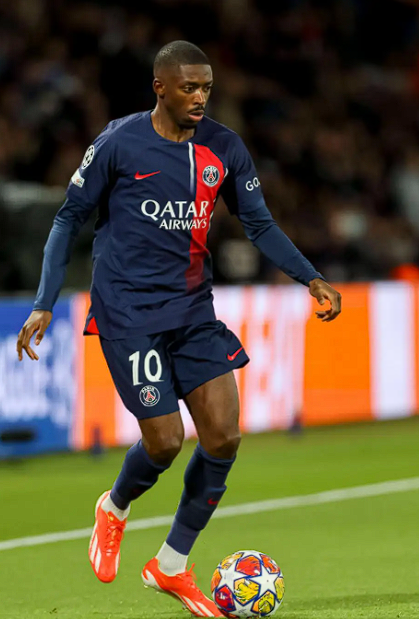 欧冠1/8决赛首回合：登贝莱提前下场，巴黎为次回合蓄力